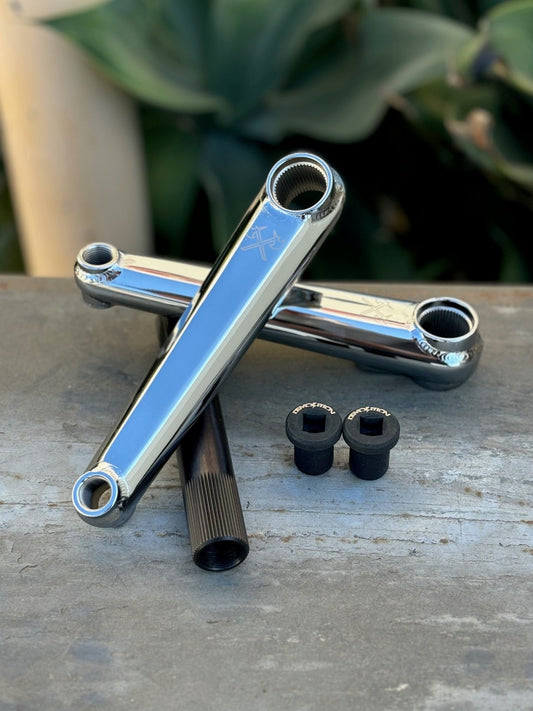 Revolt 24mm Cranks - Chrome